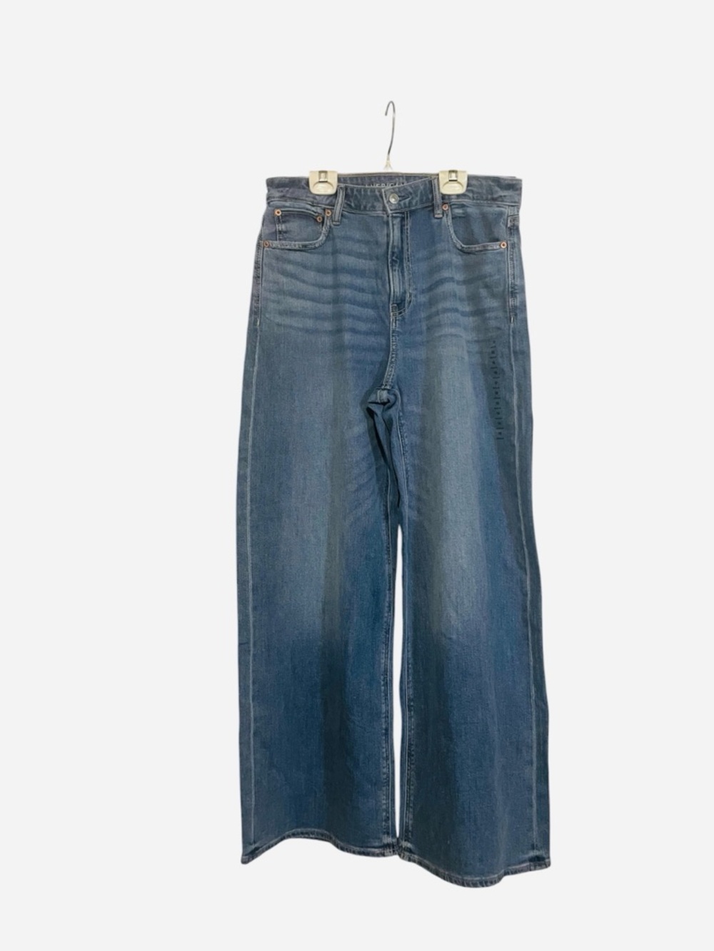 American Eagle Outfitters High-Rise Wide Leg Jeans - Picture 3 of 13